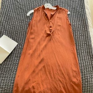 Uniqlo sleeveless silk dress